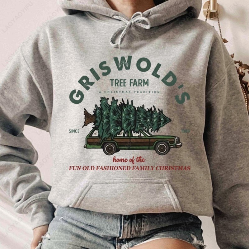 Griswold's Tree Farm Hoodie Fa - Family Tree Print review and price
