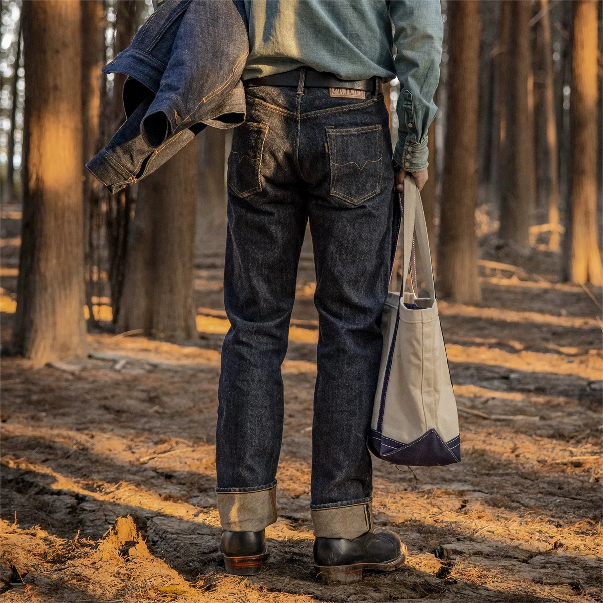 Red Tornado NOIR 21oz Selvedge - Levis Jeans 501 review and price