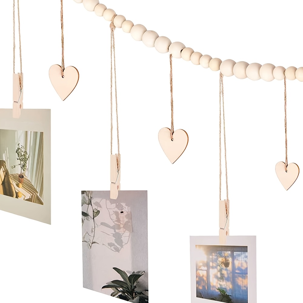 Hanging Photo Display Wall Dec - Engraved Wood Frame review and price