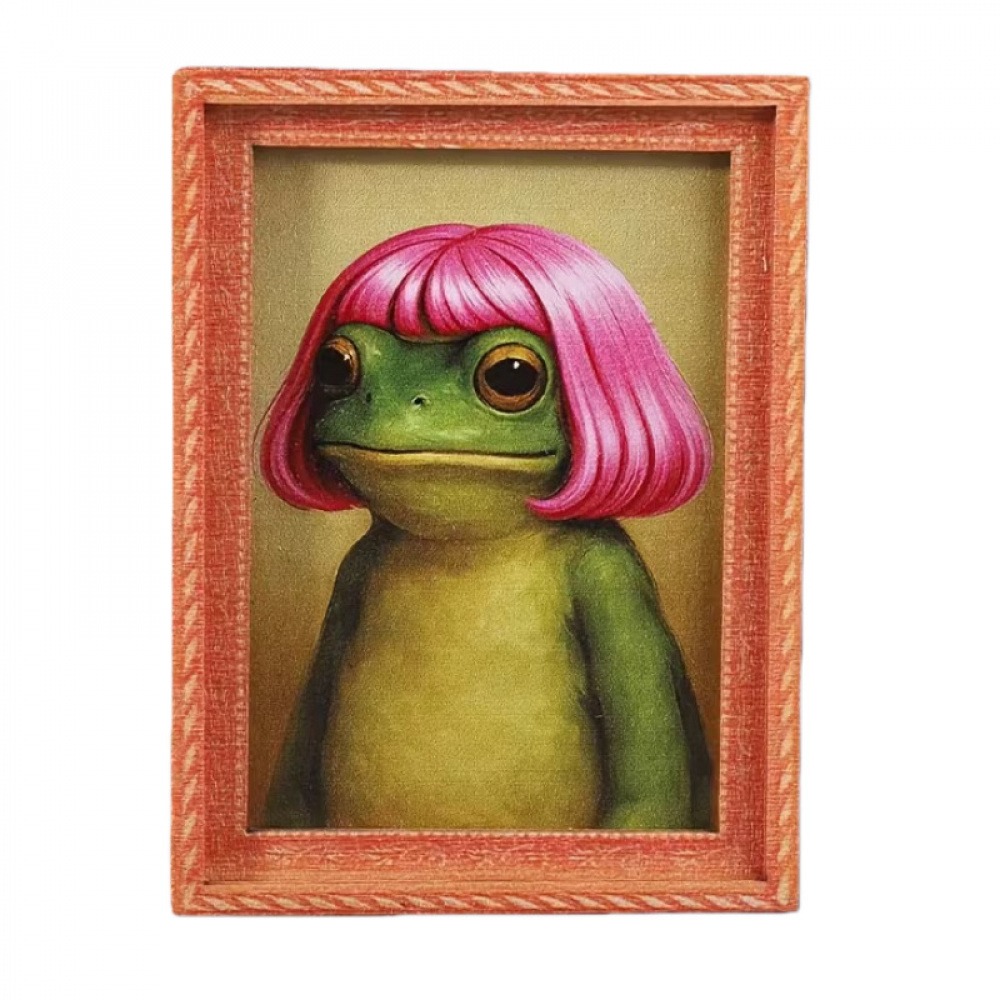 Funny and quirky printed refri - Engraved Wood Frame review and price