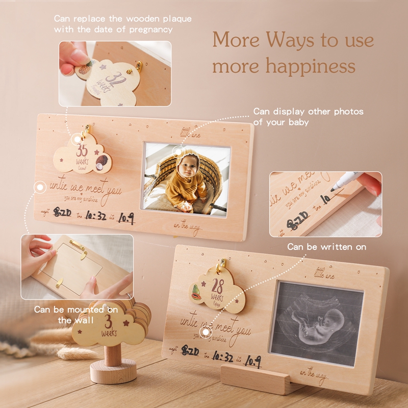 Sonogram Picture Frame Baby Ul - Engraved Wood Frame review and price