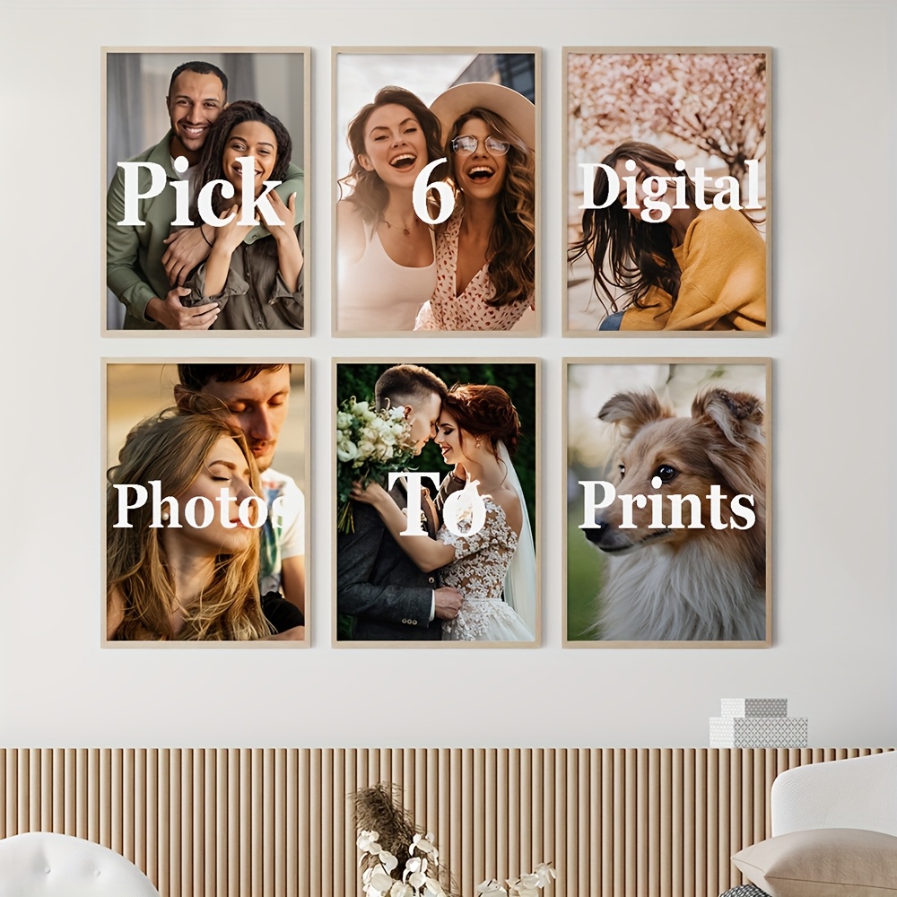 6pcs/set Custom Canvas Prints  - Pet Portrait Custom review and price